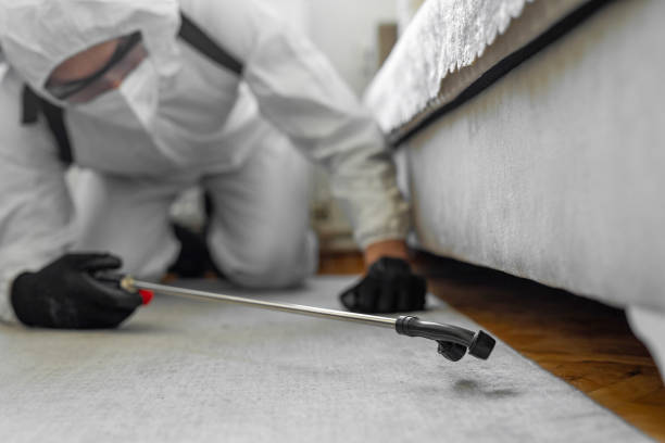 Professional Termite Control technician working in Milledgeville, GA